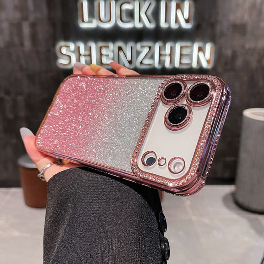 New Bling Glitter Rhinestones Phone Case for iPhone Air/17/17 Pro/17 Pro Max