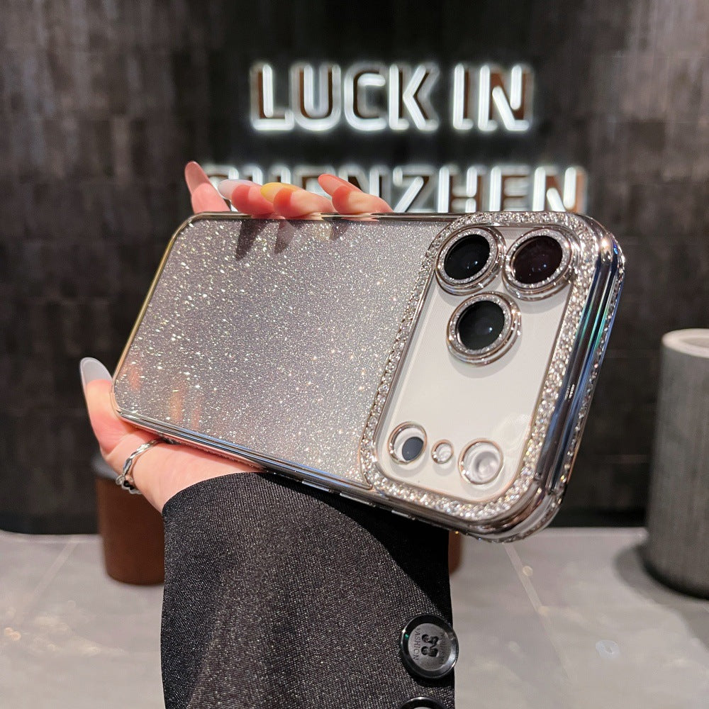 New Bling Glitter Rhinestones Phone Case for iPhone Air/17/17 Pro/17 Pro Max